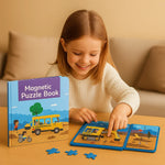 Montessori Puzzlebuch mit Magneten