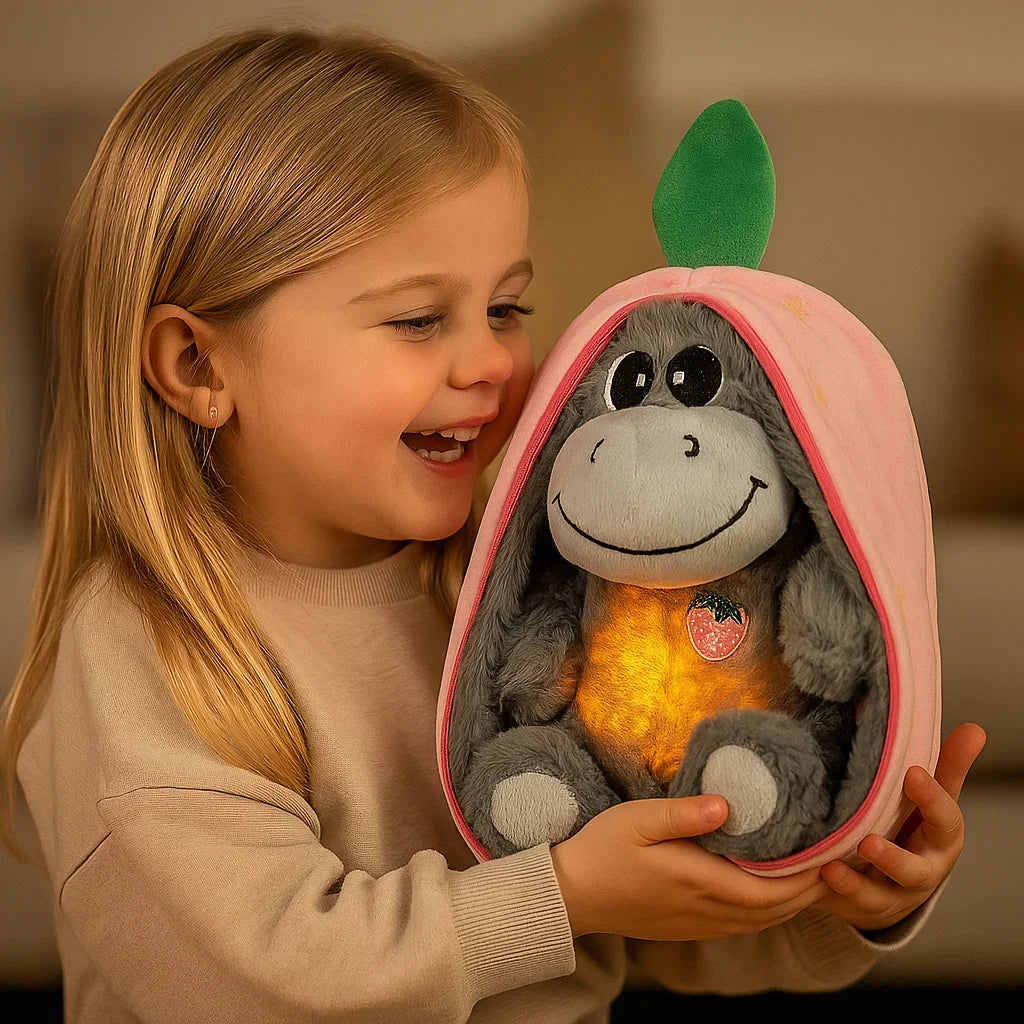 Plüschspielzeug in Form eines Esel für Kinder