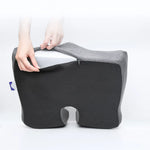 Ergonomisches Sitzkissen – Gedächtnisschaum für Komfort und Unterstützung