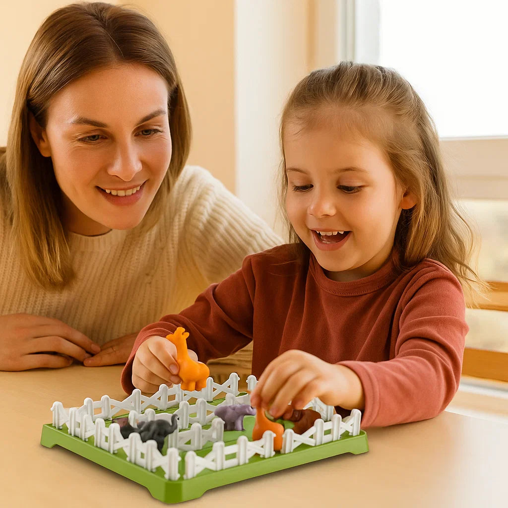Tierpuzzle und Lernspielzeug im Montessori-Stil für Kinder