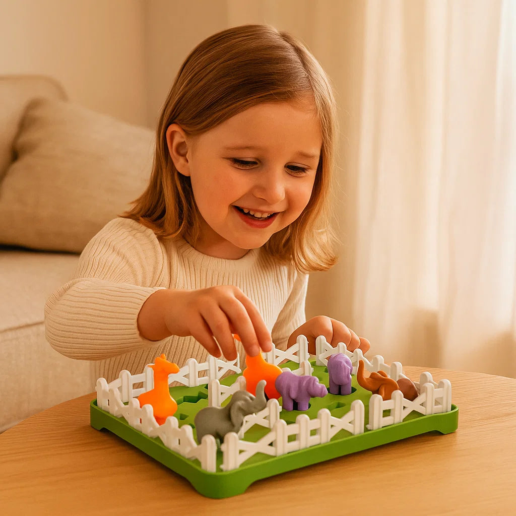 Tierpuzzle und Lernspielzeug im Montessori-Stil für Kinder