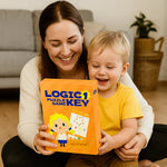 Rätselspiel für Kinder mit Logikschlüsseln