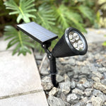 Ecolux - Nachhaltiger Solar-Gartenstrahler mit Bewegungsmelder