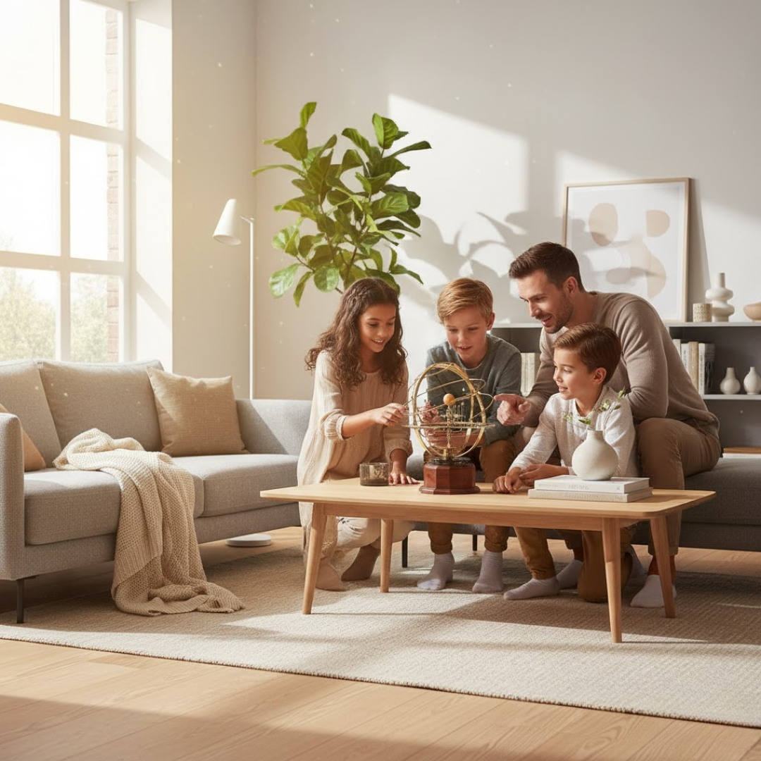 Faszinierendes Modell unseres Sonnensystems