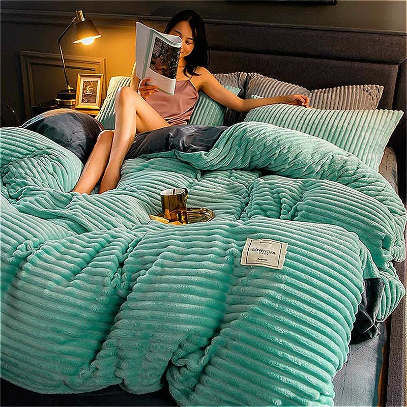 WarmthMagic Fleece Bedding – Comfort for Cold Nights