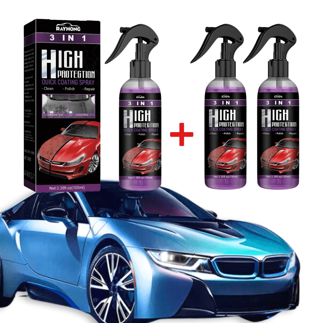 AutoGlanz - 3-in-1 Nano Coating Spray | Buy One Get Two Free