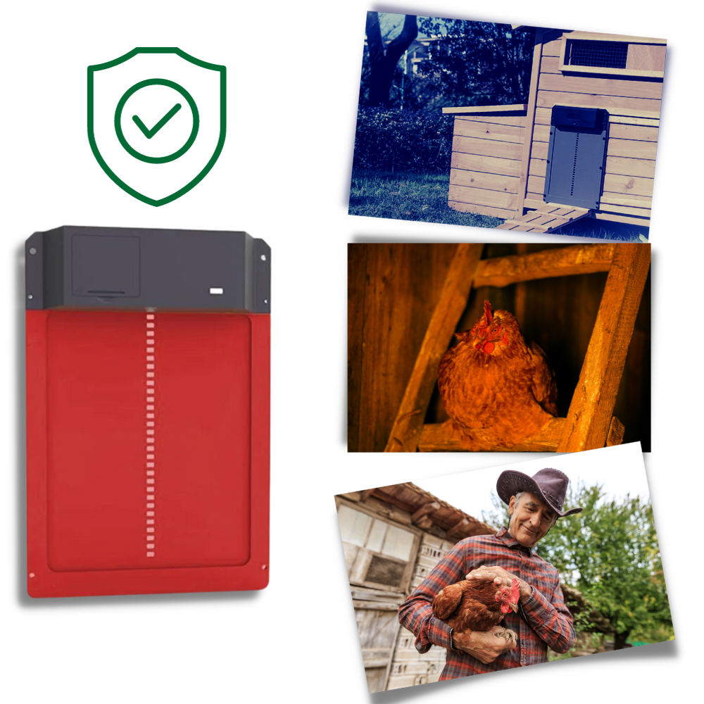 Automatic Chicken Coop Door for Worry-Free Animal Husbandry