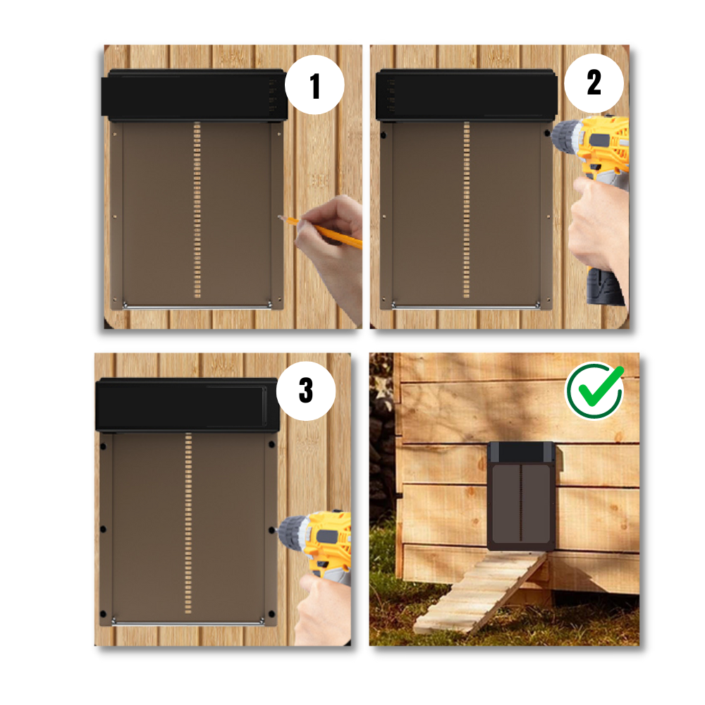 Automatic Chicken Coop Door for Worry-Free Animal Husbandry