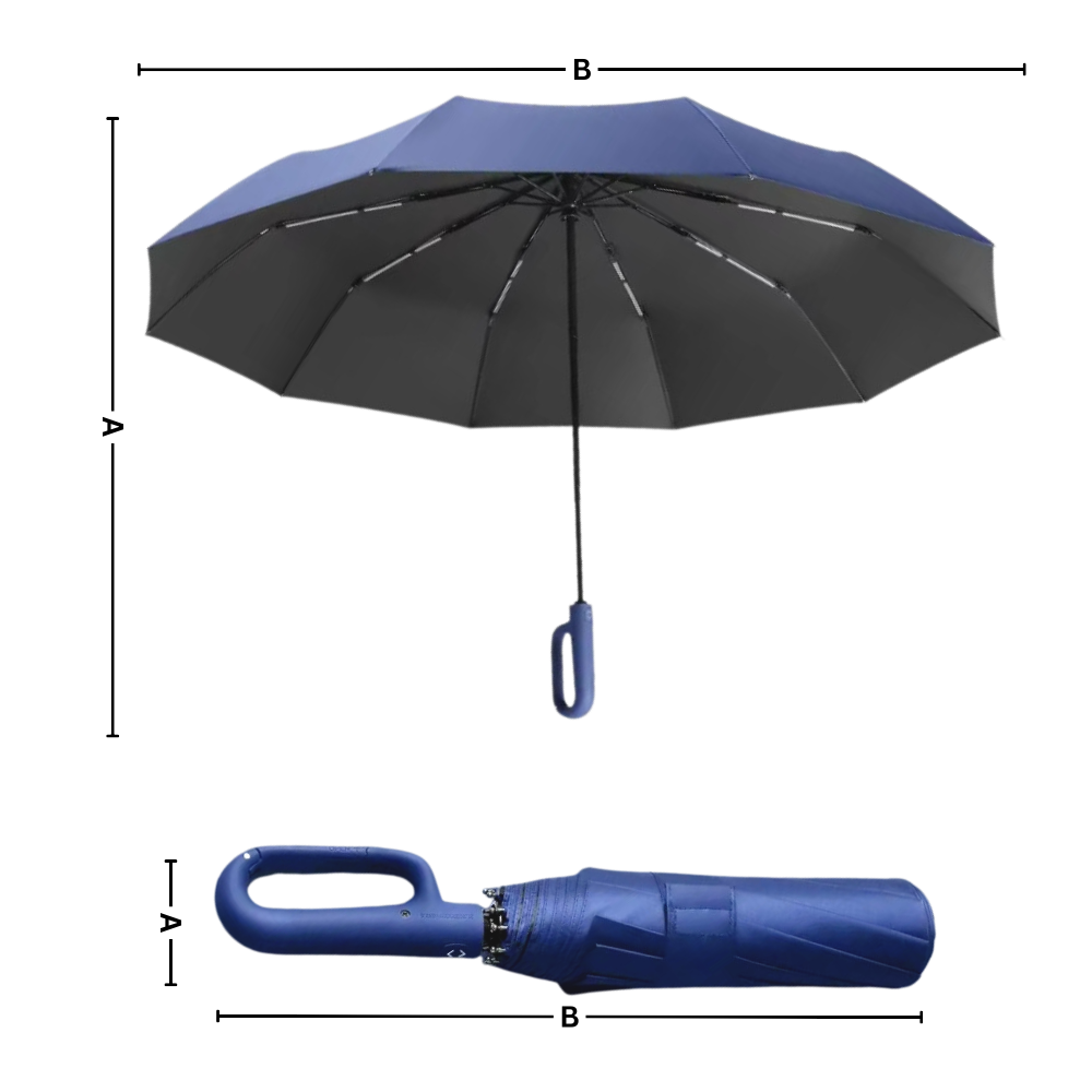 Smart Umbrella for All Weather Conditions with Secure Mechanism