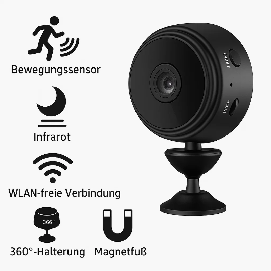 Kabellose HD Rückfahrkamera für sicheres Parken und Fahren