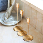 Stilvolles Kerzenhalter-Set aus Edelstahl – Modern & Ansprechend