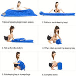 WärmePro Trekking Sleeping Bag | For -5°C to 20°C | Lightweight & Compact