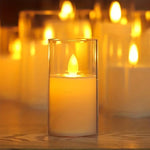 Atmospheric LED candles for a safe ambiance