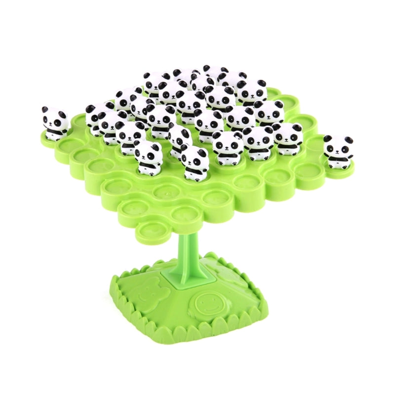 Balancierbaum Spiel mit Panda Bär Motiv