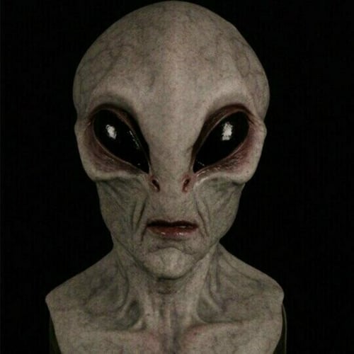 XenonMaske | Realistische Alien-Maske aus Latex und Silikon für Halloween und Cosplay
