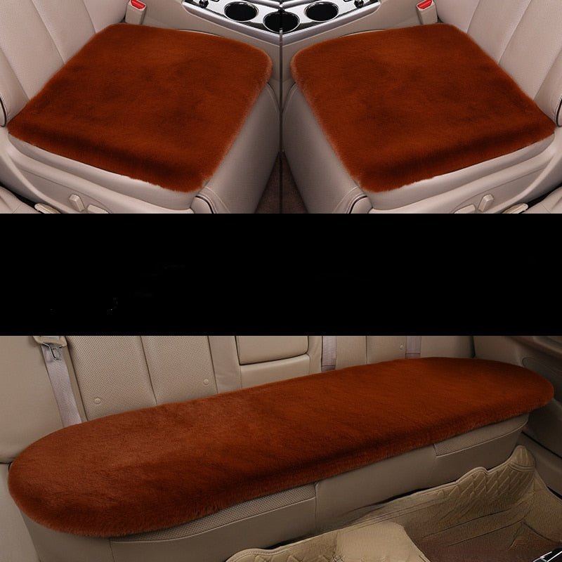 Cozy car seat cushion for warm car journeys
