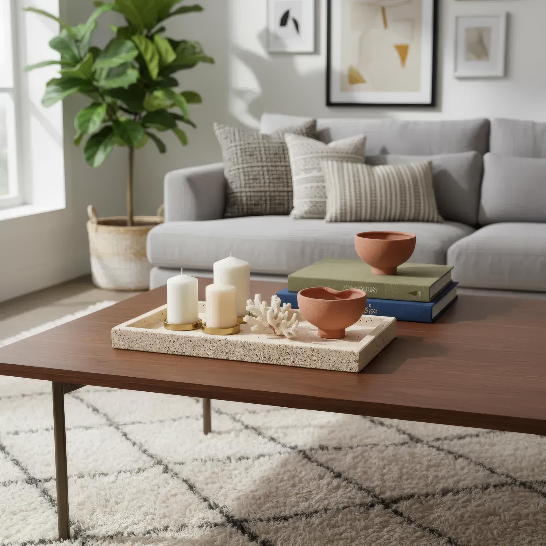 Elegant Marble Serving Tray for Stylish Accents