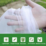 EcoGuard Plant Protection Net | Robust Insect and Bird Protection | Light Permeable for Vegetables and Fruits