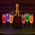 LuminousElegance | LED-Weingläser Set (6 Stück)