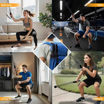 Kraftseile mit Gewichtsfedern – Kompakter Ganzkörper-Workout