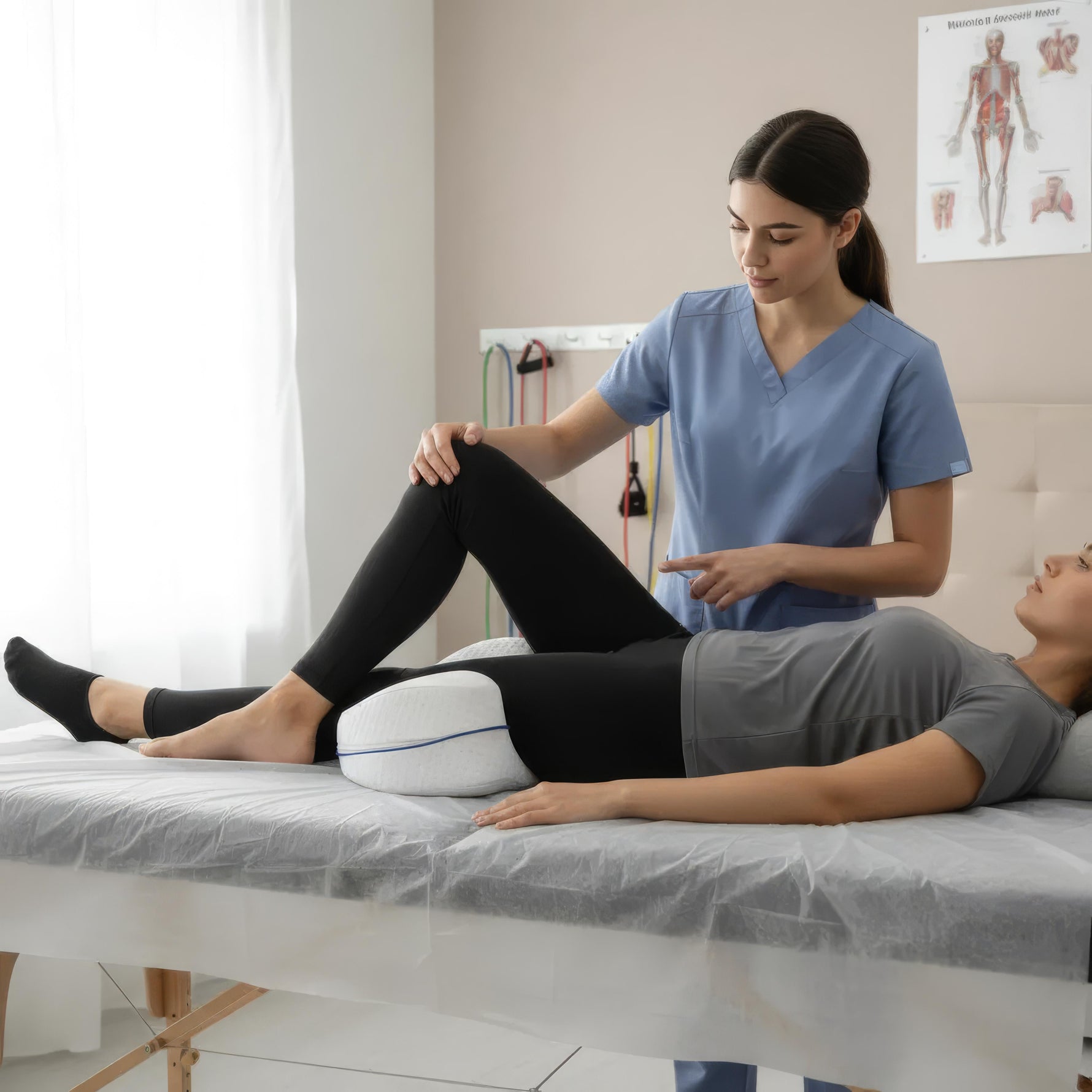 LumiComfort – Ergonomic Leg Pillow for Relaxing Nights