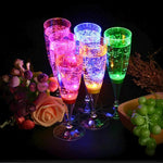 LuminousElegance | LED-Weingläser Set (6 Stück)