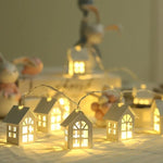 Star House | LED Light Chain with Charming Design | Warm White 1.5 m | Festive Decoration for Every Occasion