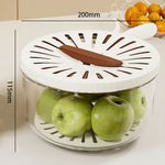 2-in-1 Drainer and Storage Basket – Easy Washing & Storing of Fruits and Vegetables