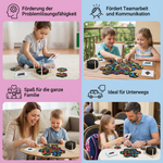 Pädagogisches Puzzle für Familien – Lernspiel mit Wegfindern