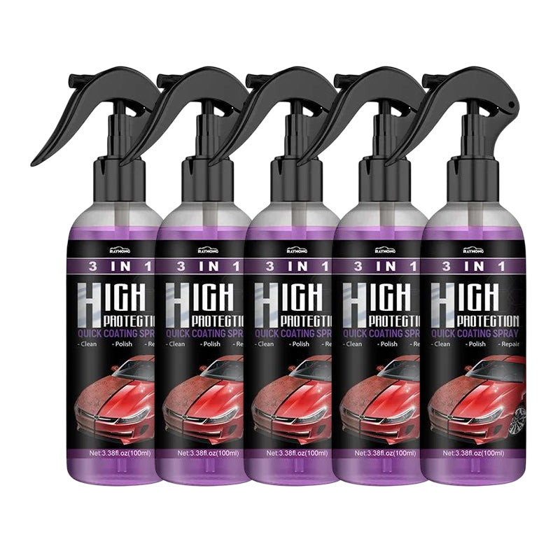 3-in-1 Hochschutz Schnellbeschichtungsspray für Autos