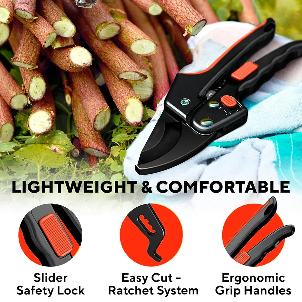 Ergonomic Garden Pruners for Effortless Cutting | Premium Quality