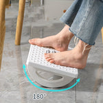 Ergonomischer Fußstütze mit neigbarer Oberfläche – Rutschfest und einsatzbereit