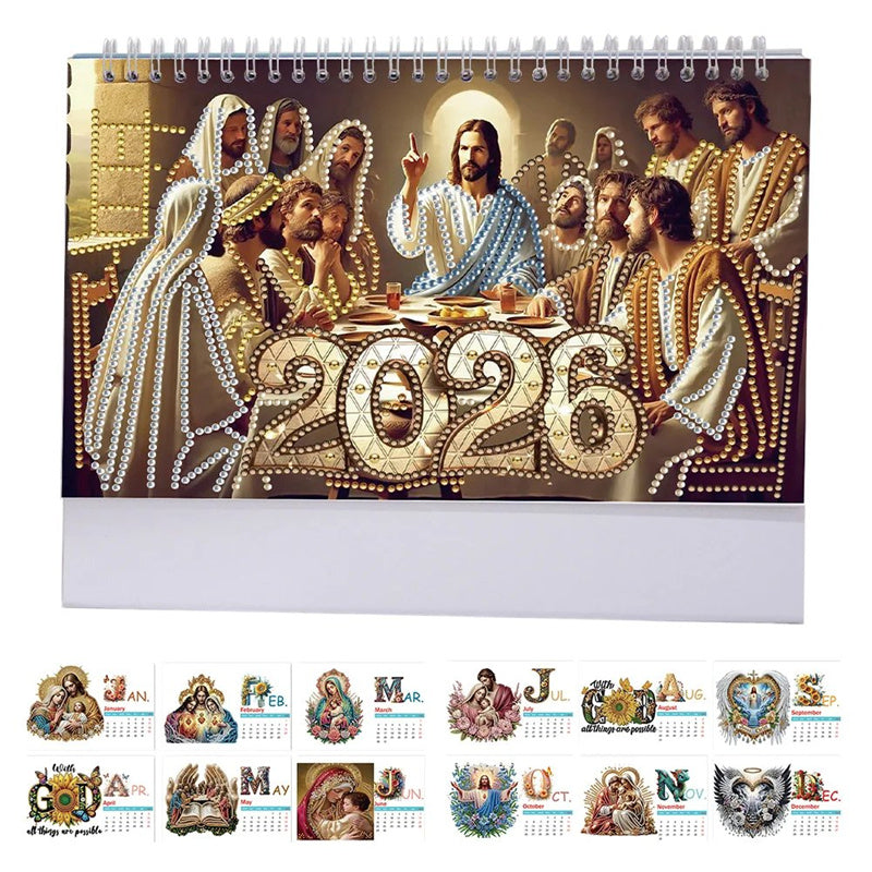 Sparkling DIY Calendar for Your Creative 2026