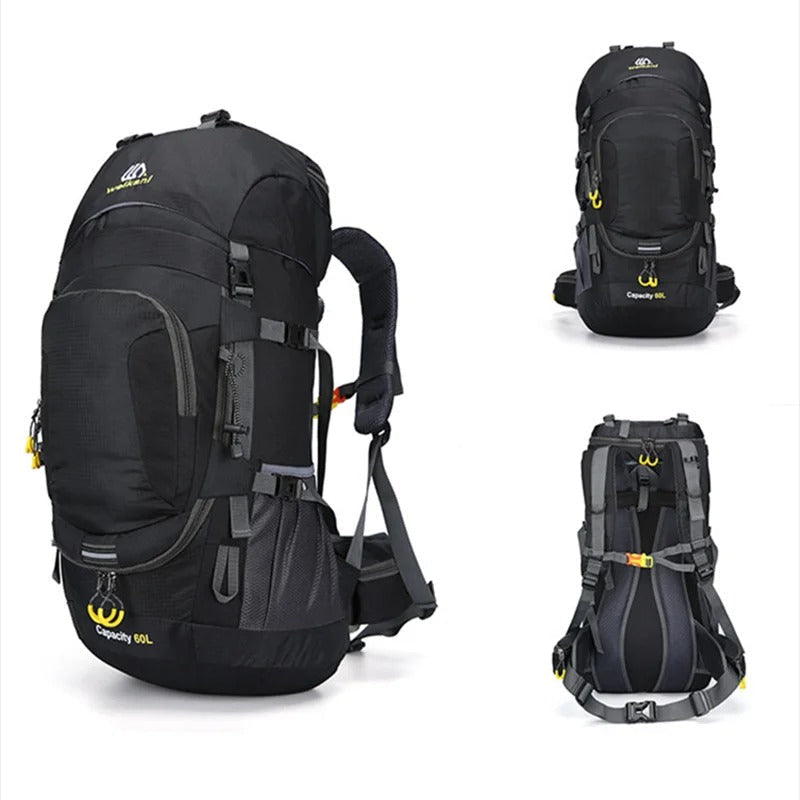 60L Outdoor Backpack - Waterproof and Practical