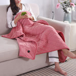 WärmeGo – Portable USB Heated Blanket for Cozy Moments