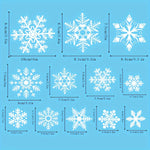 Winter Magic | 137-piece window decoration set with snowflakes