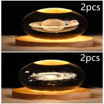 3D Kristalllicht mit LED für eine entspannte Atmosphäre