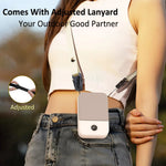 FlexiCool Mini Fan | Portable 3-in-1 Design | 2000 mAh Battery | USB-C Fast Charging