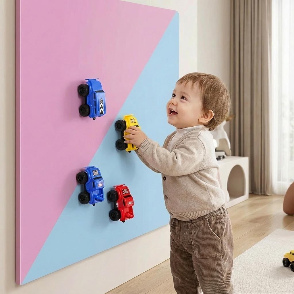 Kletterautos mit magnetischer Wandfunktion