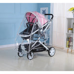 Wetterschutzhaube für Buggy – Transparenter Regenschutz für Kinderwagen