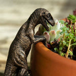 Fantastic Dinosaur Flower Pot Decoration | Hand-Painted | Weatherproof for Indoor and Outdoor Use