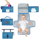 Faltbare Wickelmatte mit Taschen für Babys – Praktisch für Unterwegs
