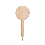 Plant care made easy with flexible wooden markers
