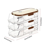 Egg Roller Refrigerator Organizer | Automatic Storage System