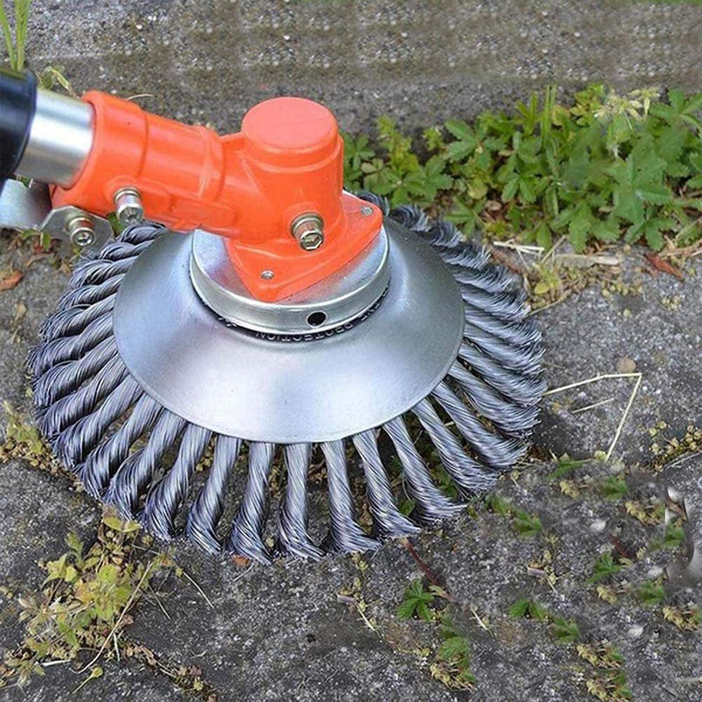 Robuster Gras-Schneidekopf aus Draht für müheloses Mähen