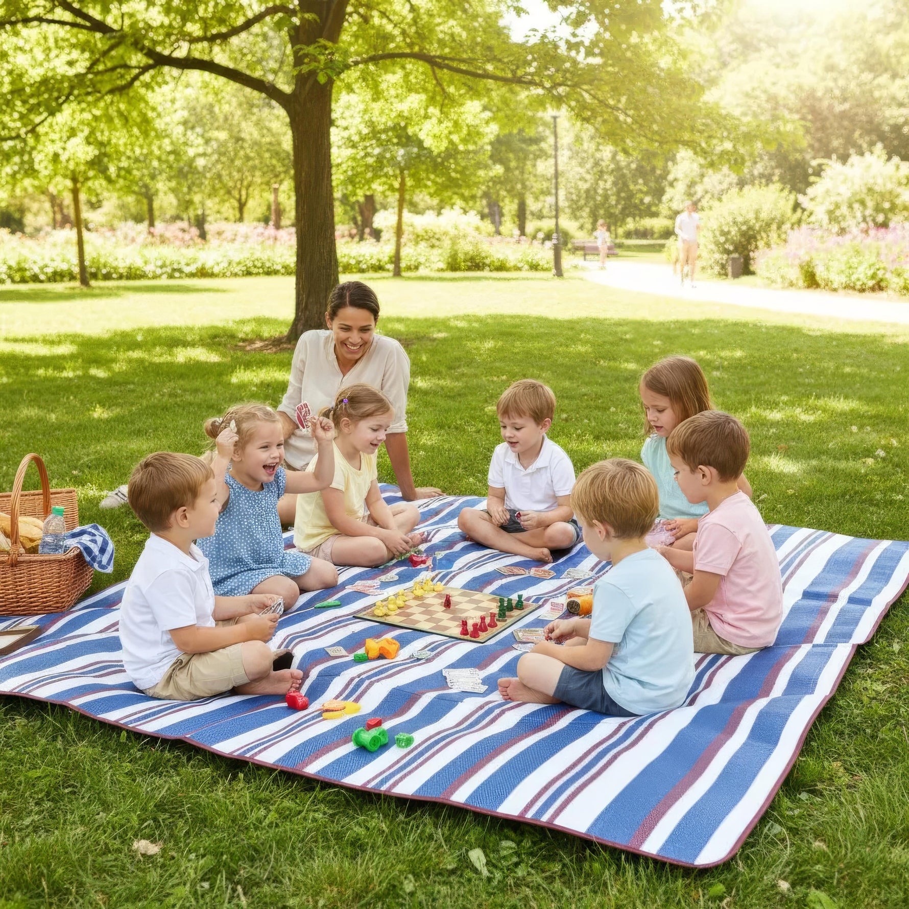 OutdoorBuddy – Waterproof Picnic Blanket for Every Adventure