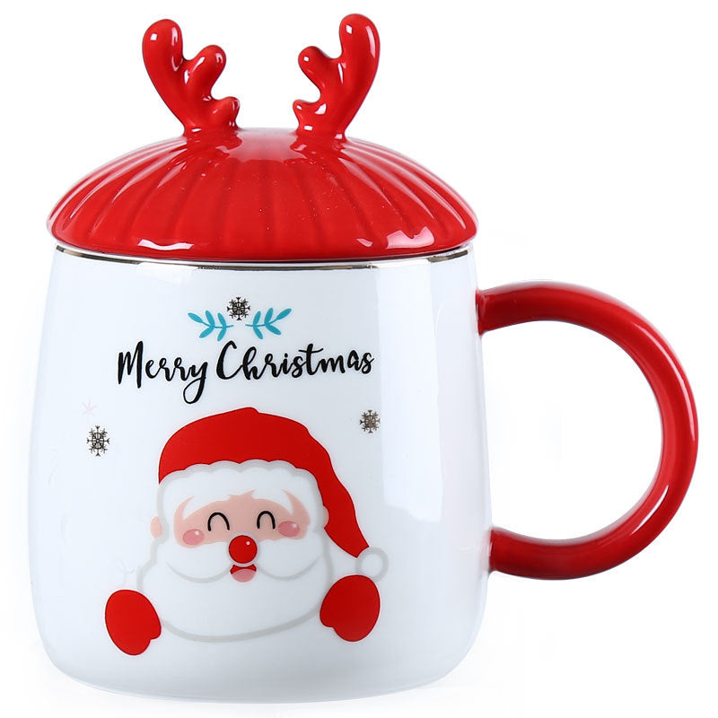 Weihnachtsbecher mit festlichem Design