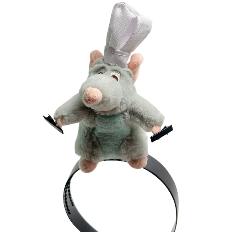 Plüsch-Haarband mit Chef Ratatouille Motiv