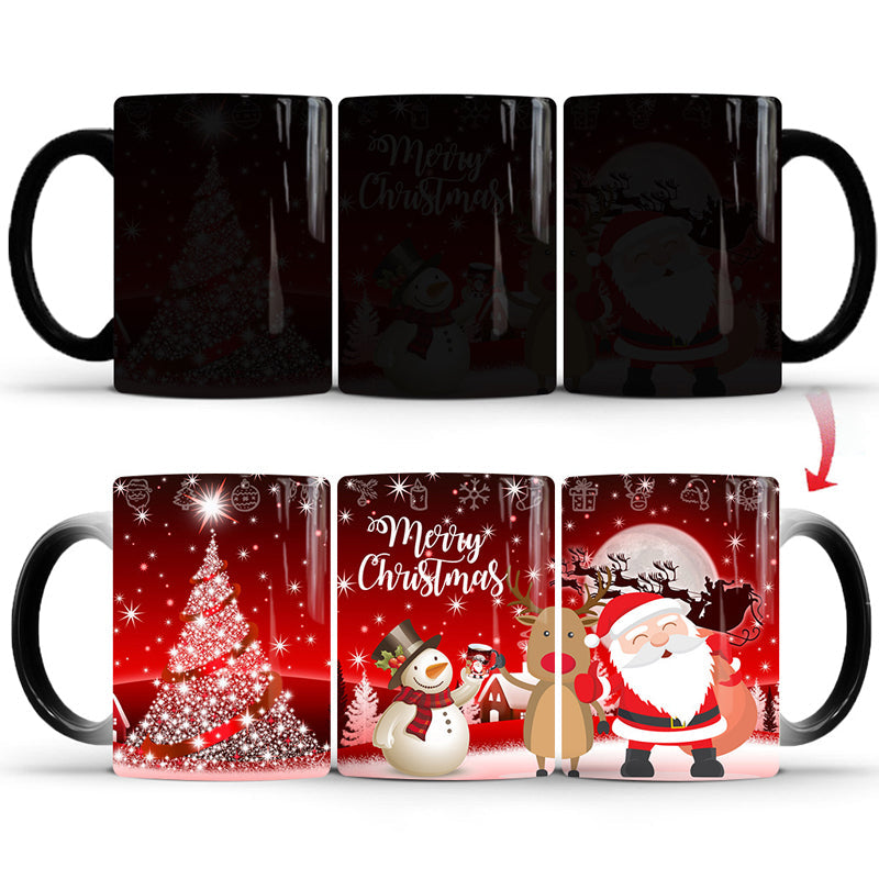 Farbwechselnder Thermobecher für Weihnachten