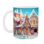 3D Lebkuchenmann Keramiktasse für Weihnachten